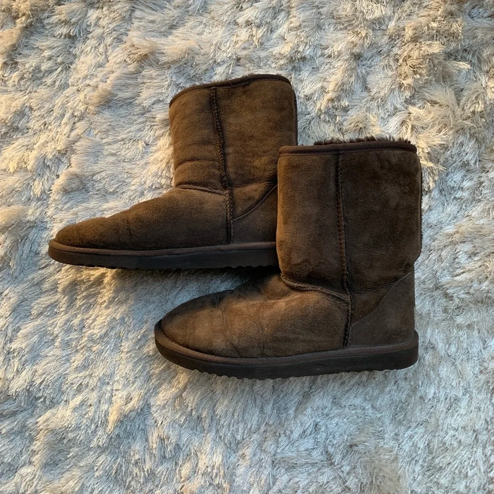 Ugg Women's Classic Short Boots in Chocolate Size 8
